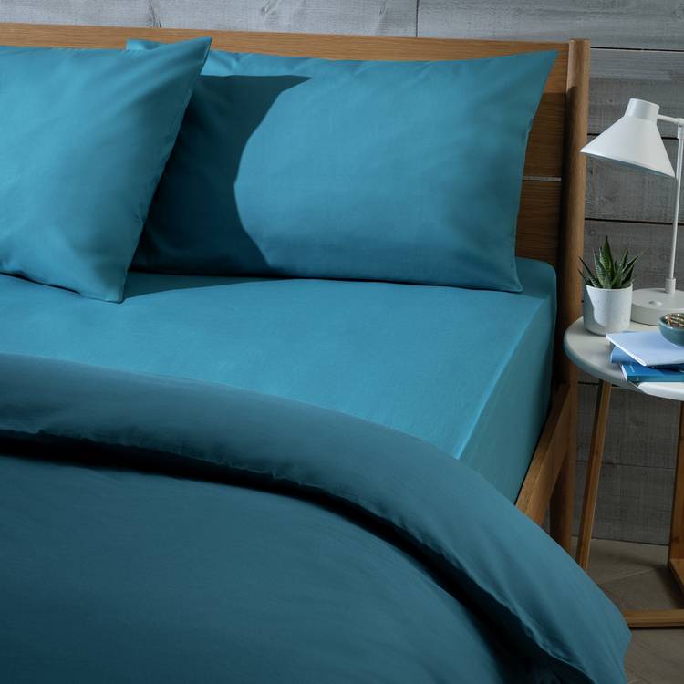 Teal Fitted Sheet