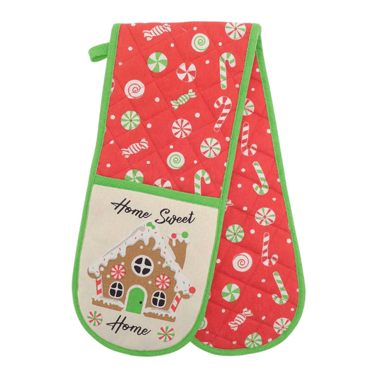 Christmas Double Oven Gloves