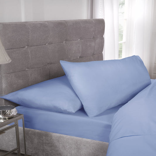 Sky Blue Fitted Sheet