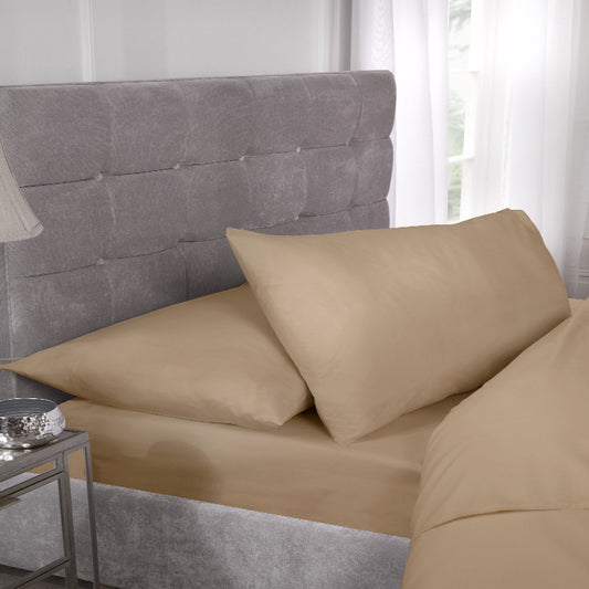 Coffee Fitted Sheet