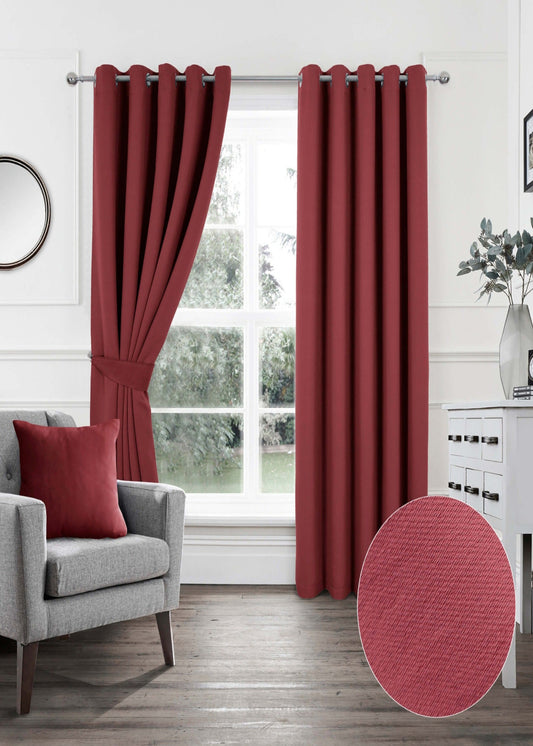 Blackout Curtains in Red