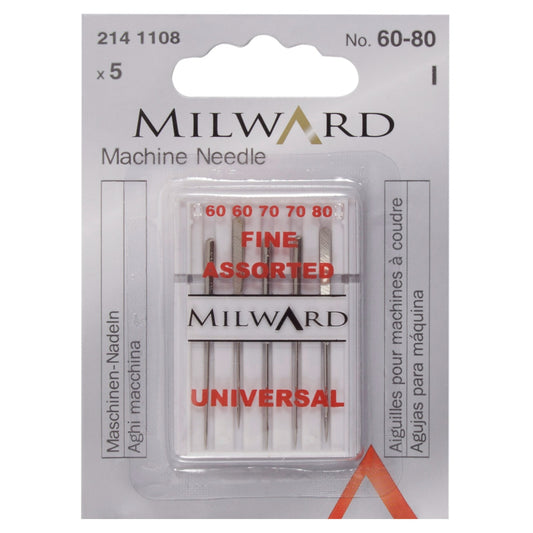 Fine Assorted Universal Sewing Machine Needles