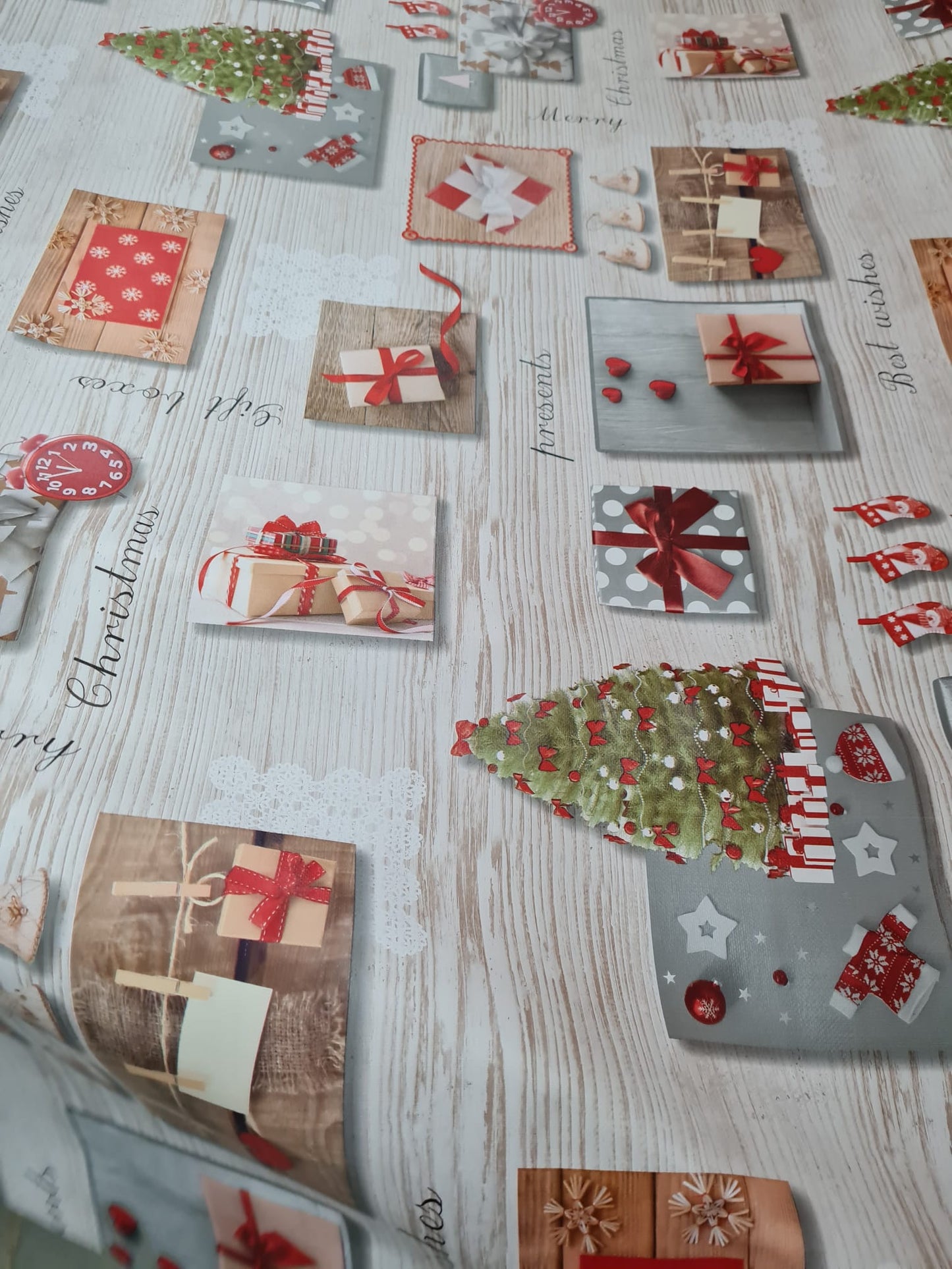 Christmas PVC Tablecloth by The Mtr