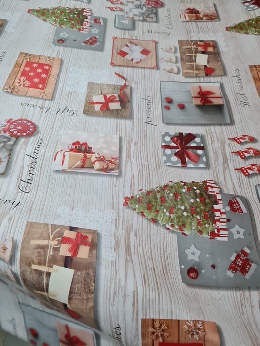 Christmas PVC Tablecloth by The Mtr