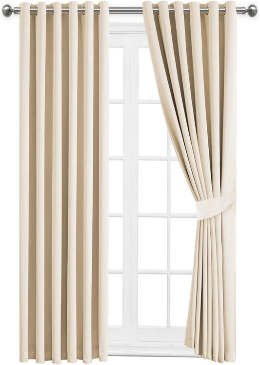 Blackout Eyelet Curtains in Cream